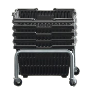 つまれたかいものかごのブラックの画像