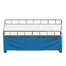 ちんれつワゴンのブルーの画像