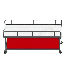 ちんれつワゴンのレッドの画像