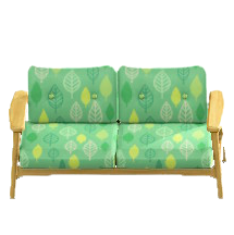 ノルディックなソファのリーフの画像