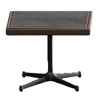 カフェテーブルSのブラックの画像