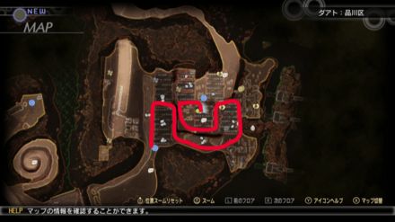 ミマン67のマップ