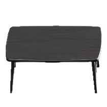 ノルディックなテーブルのブラックの画像