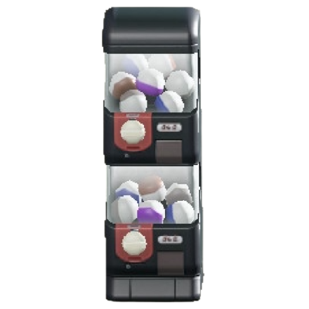 カプセルトイのブラックの画像