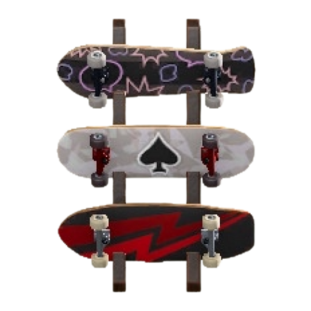 かべかけスケートボードのクールの画像