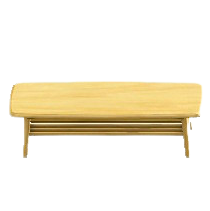 ノルディックなローテーブル画像