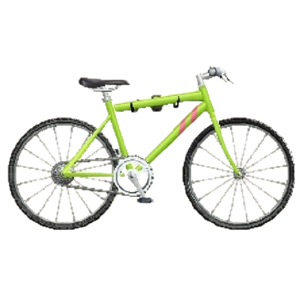 かべかけマウンテンバイク画像