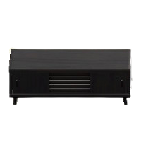 ノルディックなローボードのブラックの画像