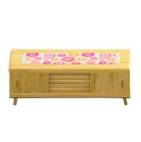 ノルディックなローボードのフラワーの画像