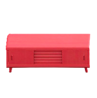 ノルディックなローボードのレッドの画像