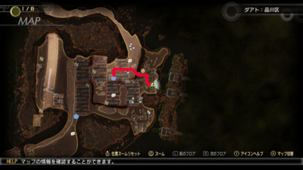 ミマン70のマップ