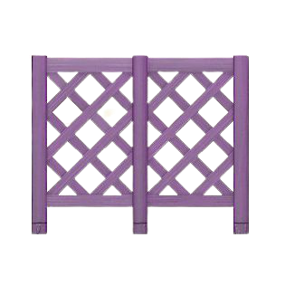 おおきなラティスのパープルの画像