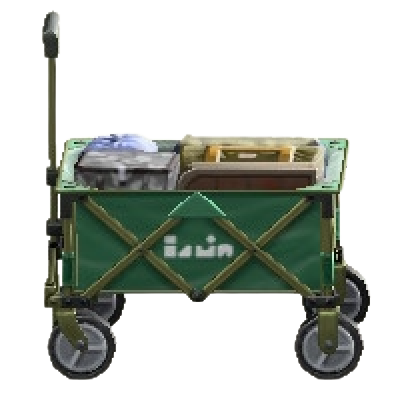 キャリーワゴンのグリーンの画像