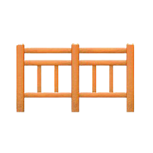 てつのさくのオレンジの画像