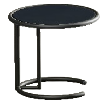 クールなサイドテーブルのブラックの画像