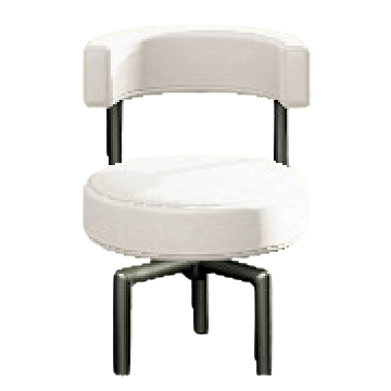 クールなチェアのホワイトの画像