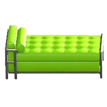 クールなベッドのライムの画像