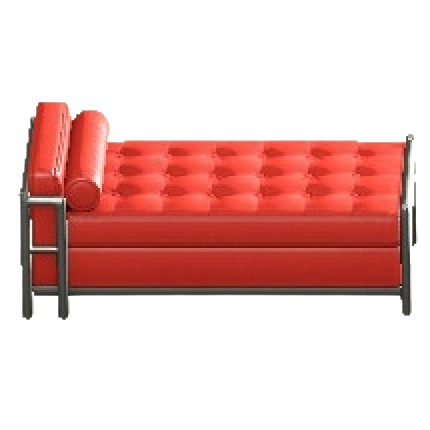 クールなベッドのレッドの画像