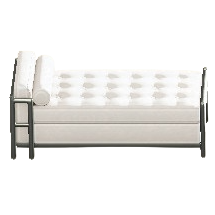 クールなベッドのホワイトの画像