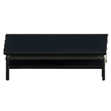 クールなローテーブルのブラックの画像