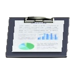 クリップボードのブラックの画像