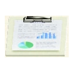 クリップボードのホワイトの画像