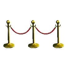 パーテーションポール画像