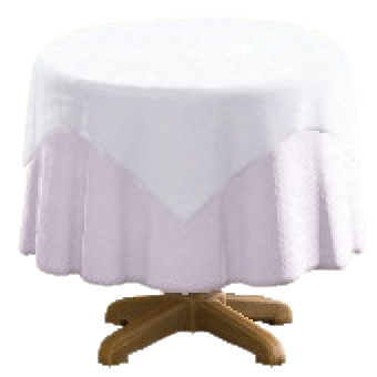 クロスつきラウンドテーブルS画像