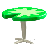 ハスのテーブル画像