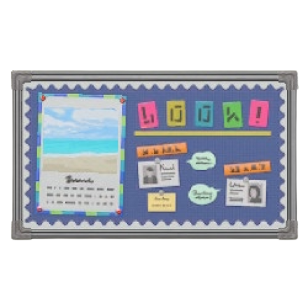 けいじばんのポップの画像