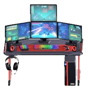 ゲーミングデスクのTPSの画像