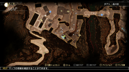 ミマン85のマップ