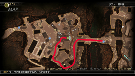 ミマン86のマップ