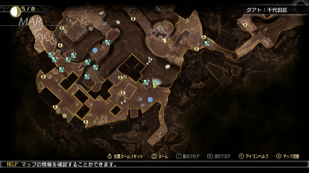 ミマン101のマップ