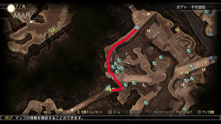 ミマン119のマップ