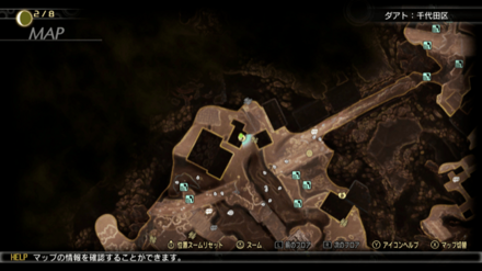 ミマン121のマップ