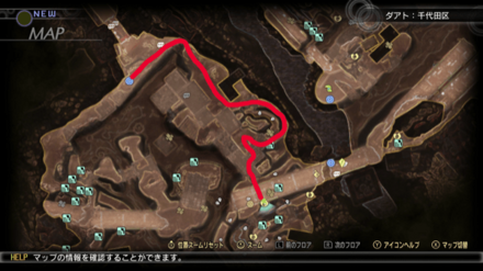 ミマン125のマップ