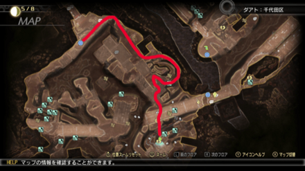 ミマン127のマップ