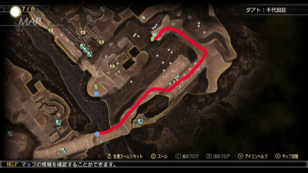 ミマン132のマップ