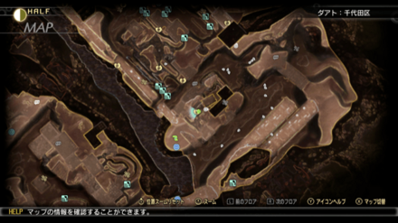 ミマン133のマップ