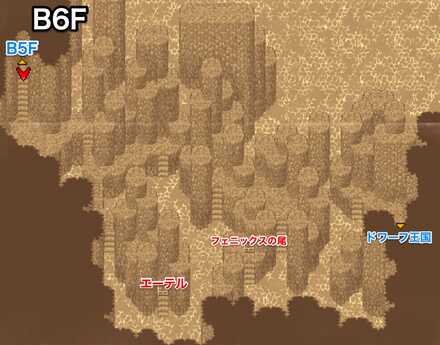 大海溝B6Fのマップ