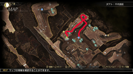 ミマン138のマップ