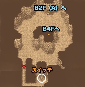 ギードの祠B３Fのマップ