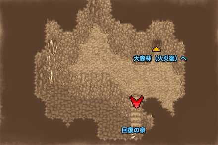 モグの避難所のマップ