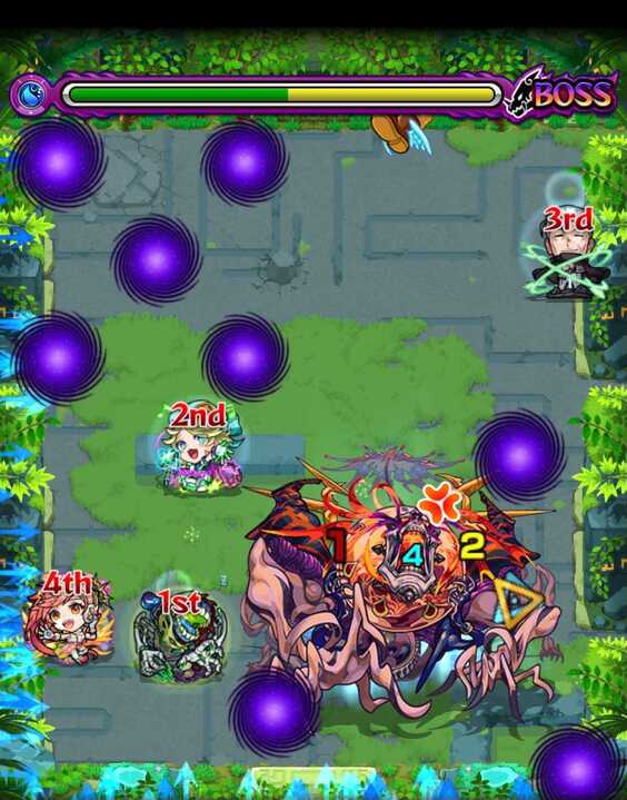 未開の大地27 ボス2 覚醒後