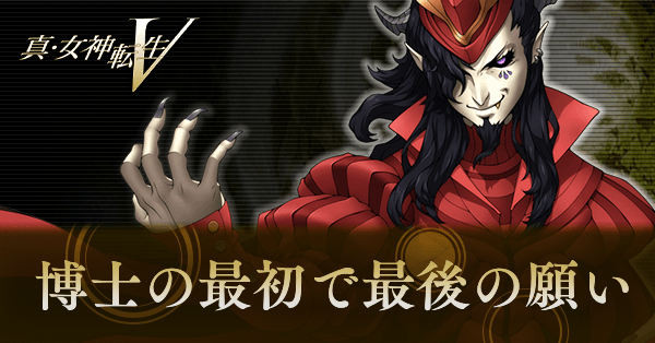 博士の最初で最後の願い