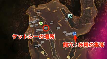 ケットシーのマップ画像