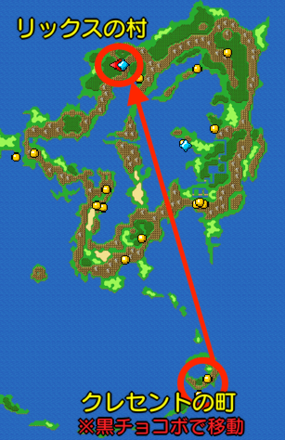 リックスの村行き方