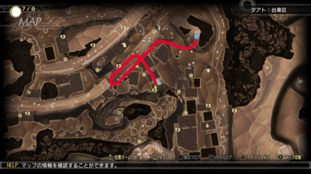 ミマン154のマップ