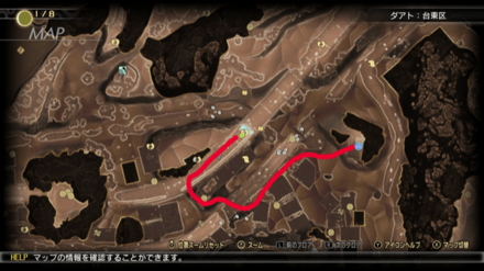 ミマン157のマップ